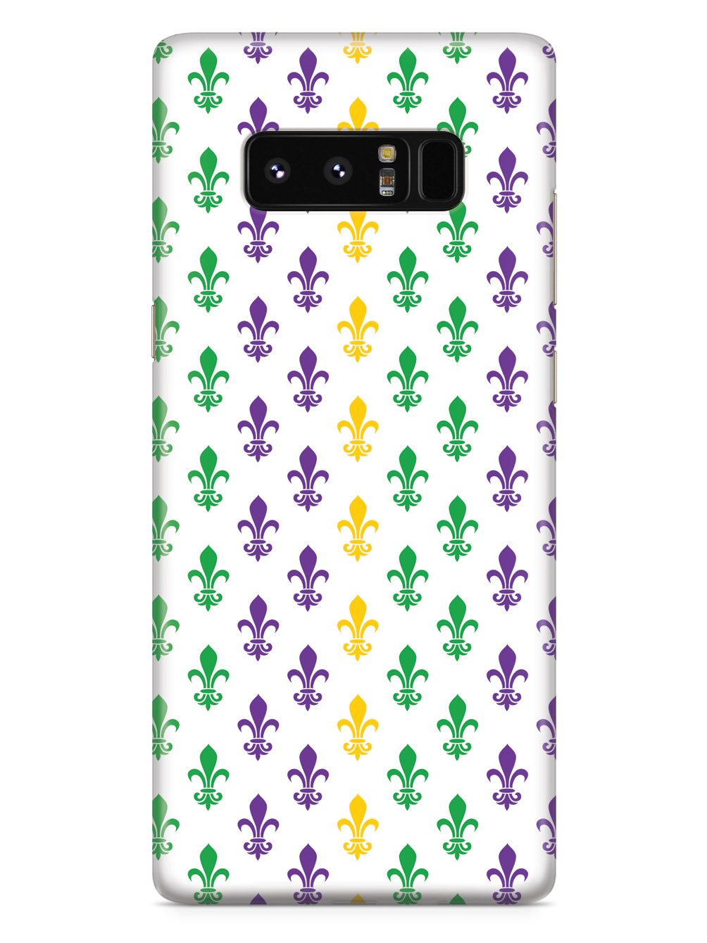Mardi Gras Pattern - White Case
