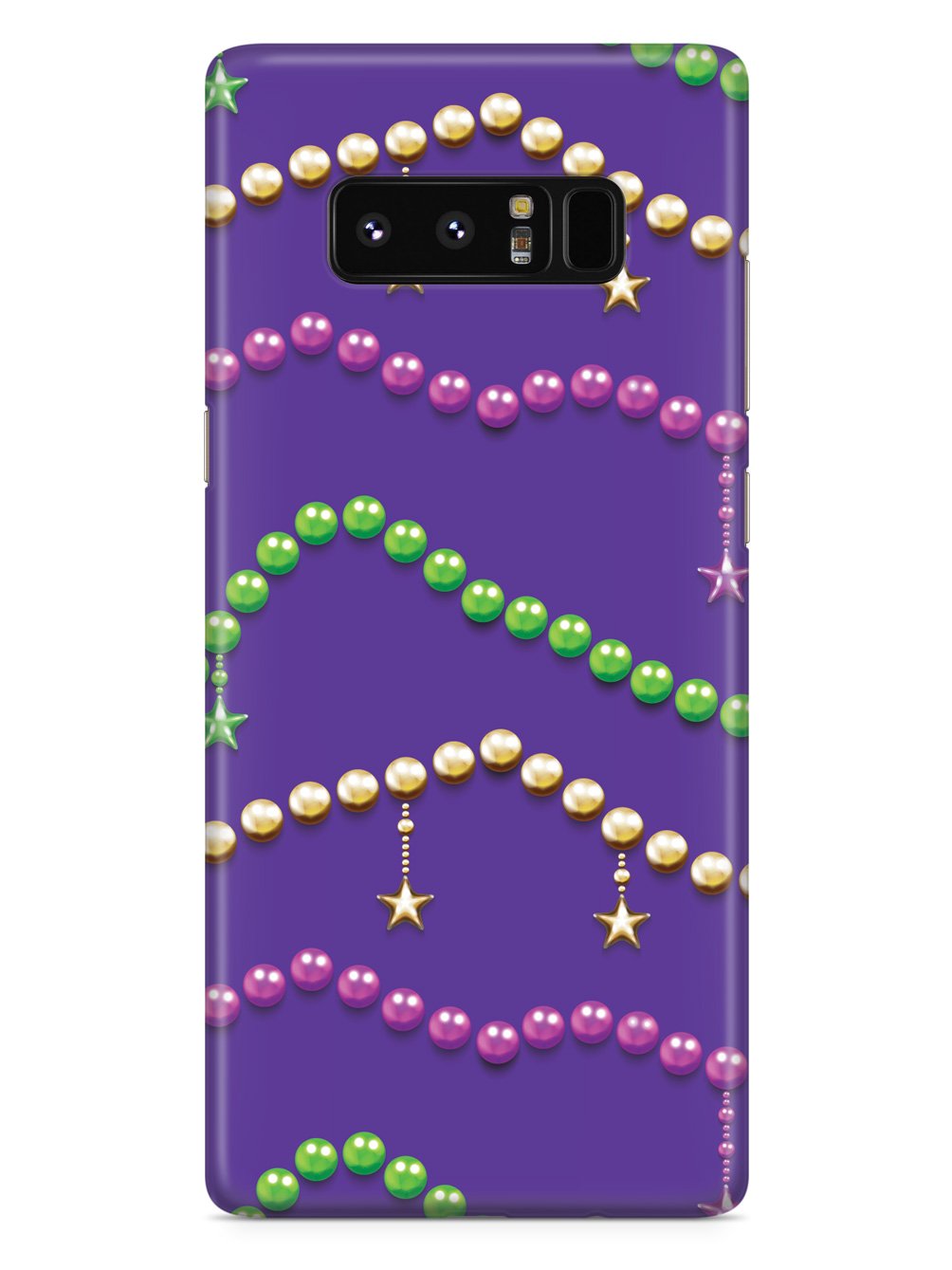 Mardi Gras Beads - Black Case