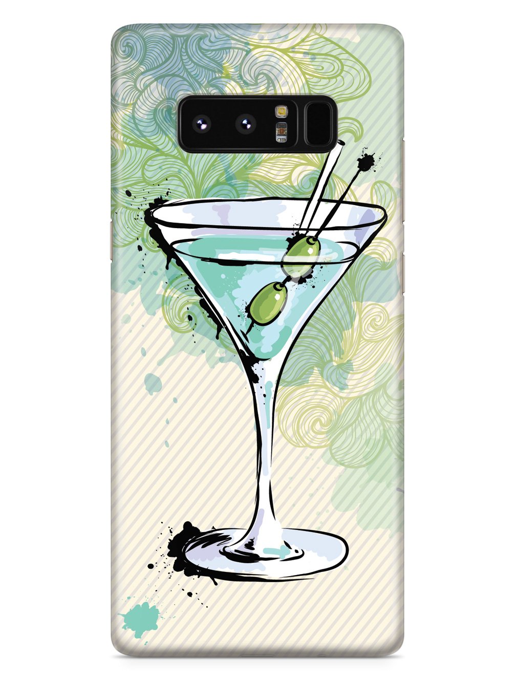 Watercolor Martini - White Case