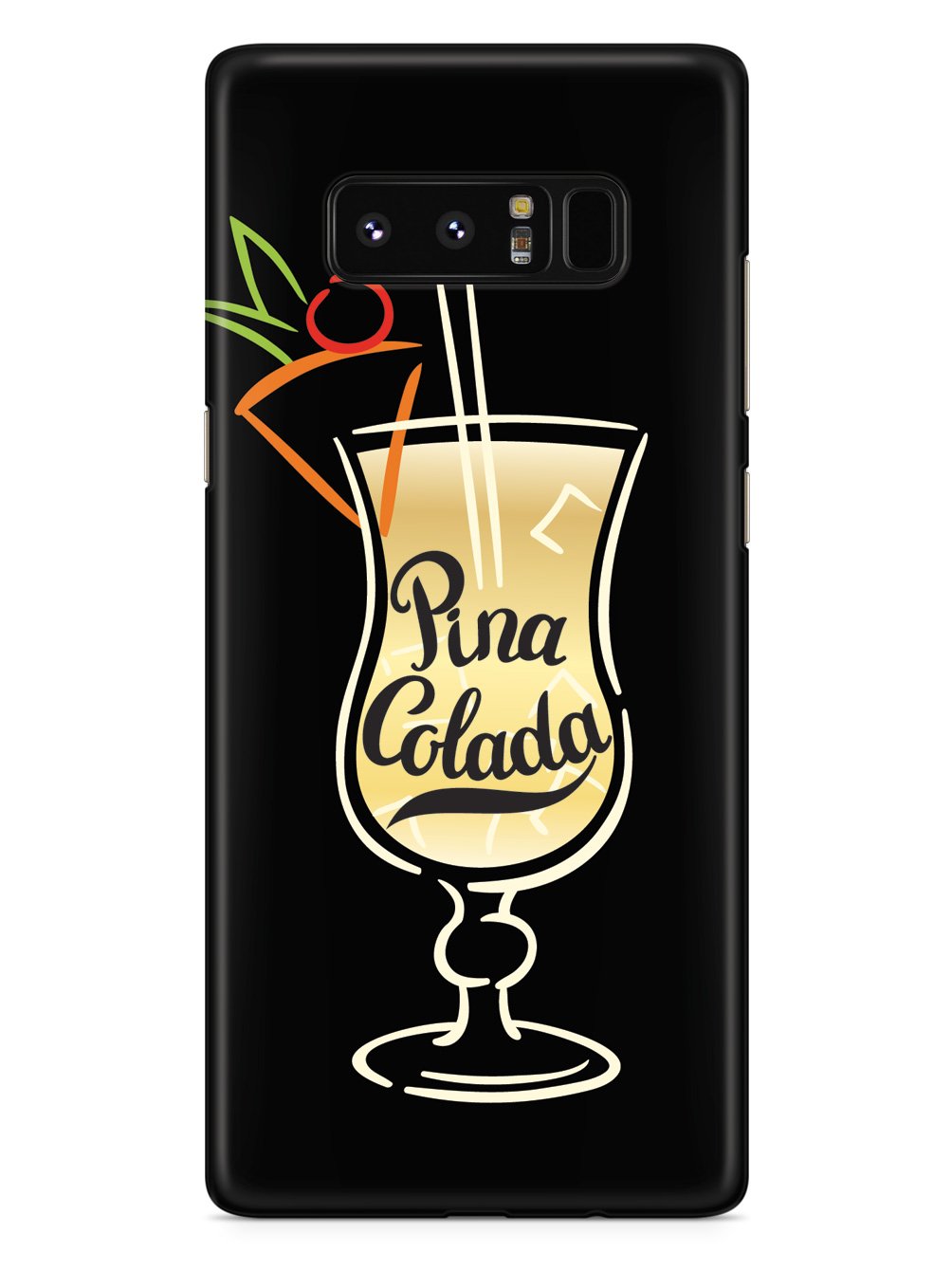 Pina Colada Lettering - Black Case