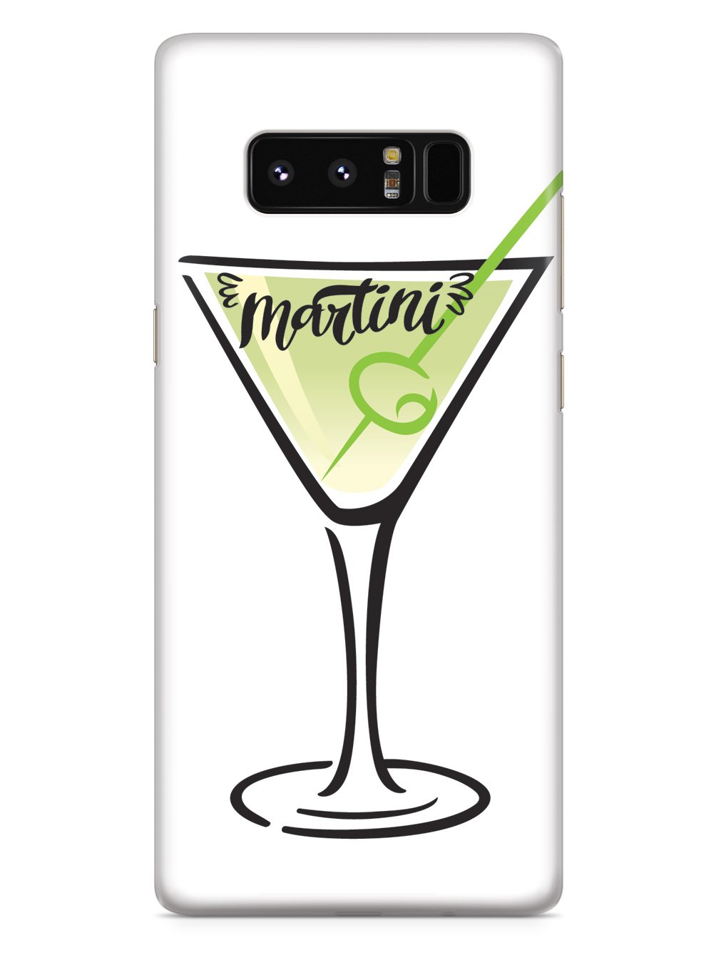 Martini Lettering - White Case