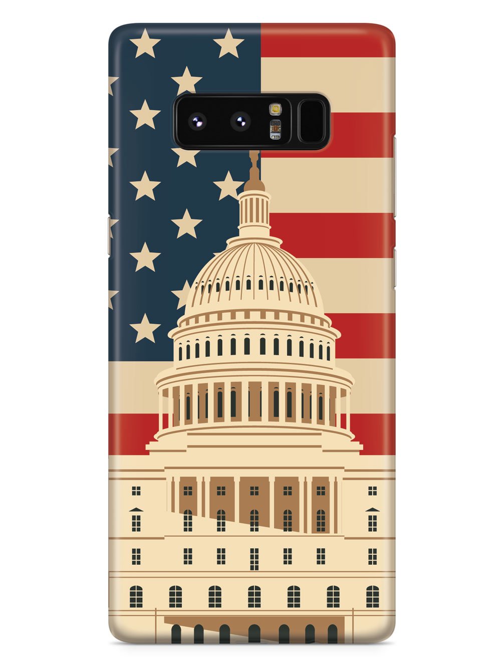Capitol Building - USA - Black Case