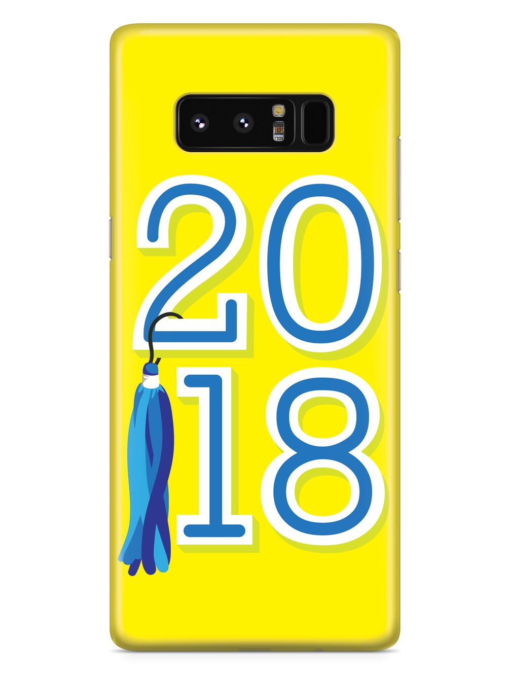 Class of 2018 - Yellow - Black Case