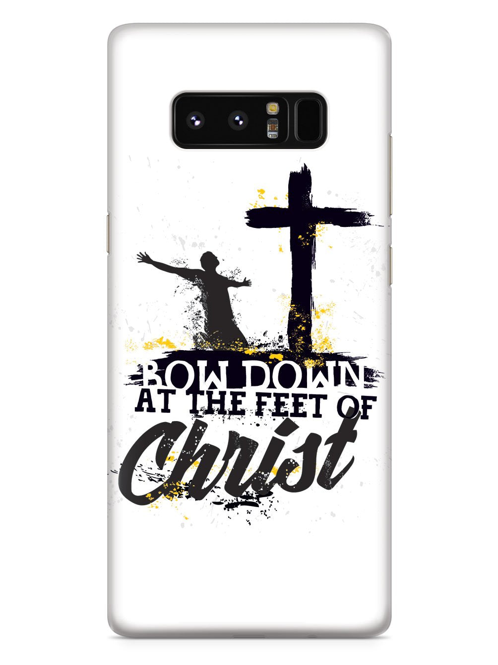 Bow Down At The Feet Of Christ - White Case