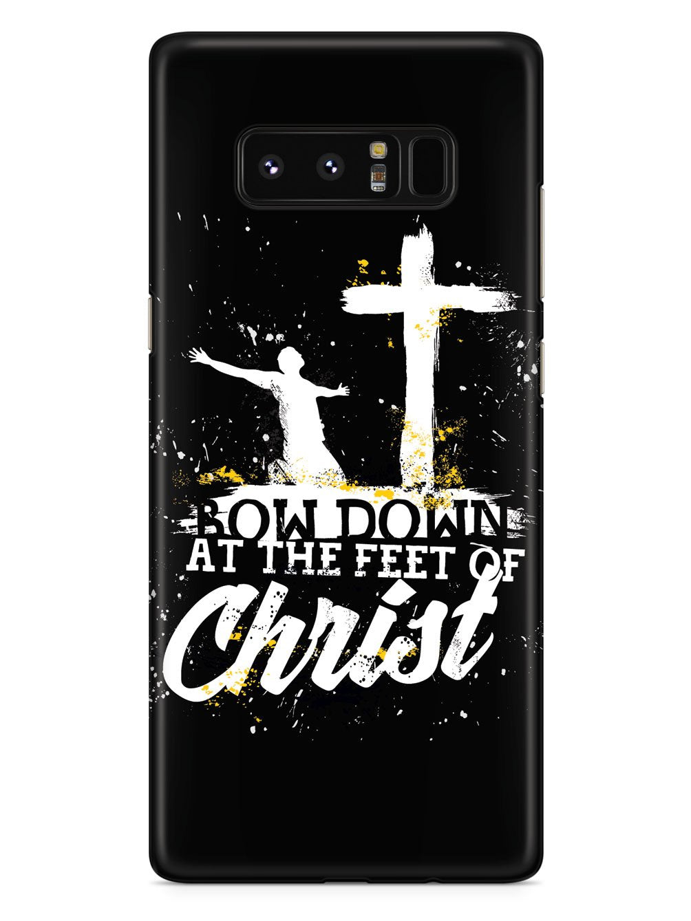 Bow Down At The Feet Of Christ - Black Case
