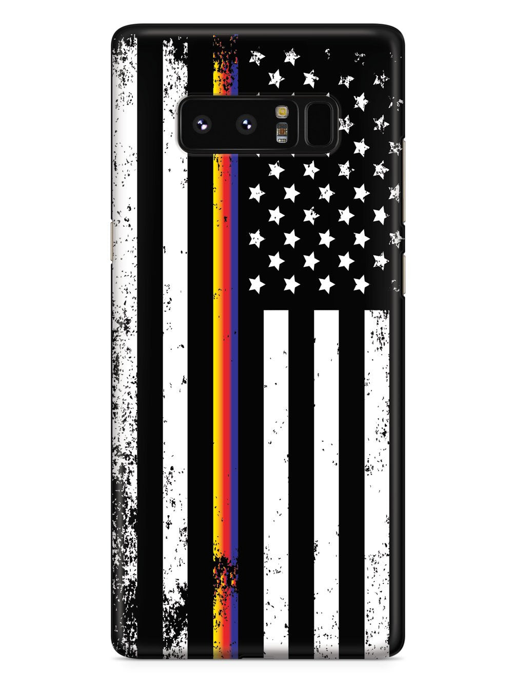 Downward American Flag - Thin Lines Case