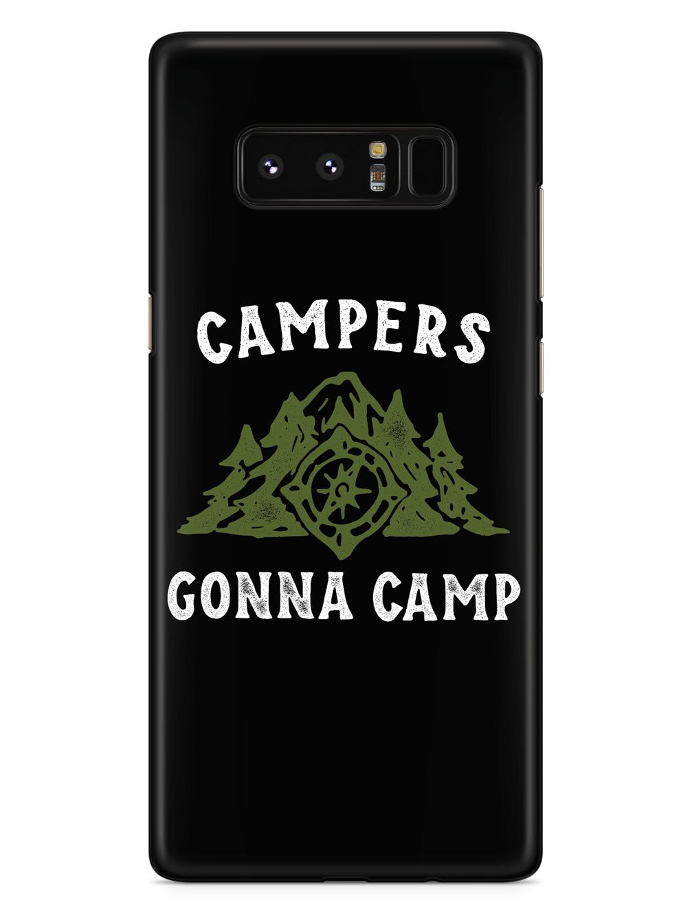 Campers Gonna Camp - Black Case
