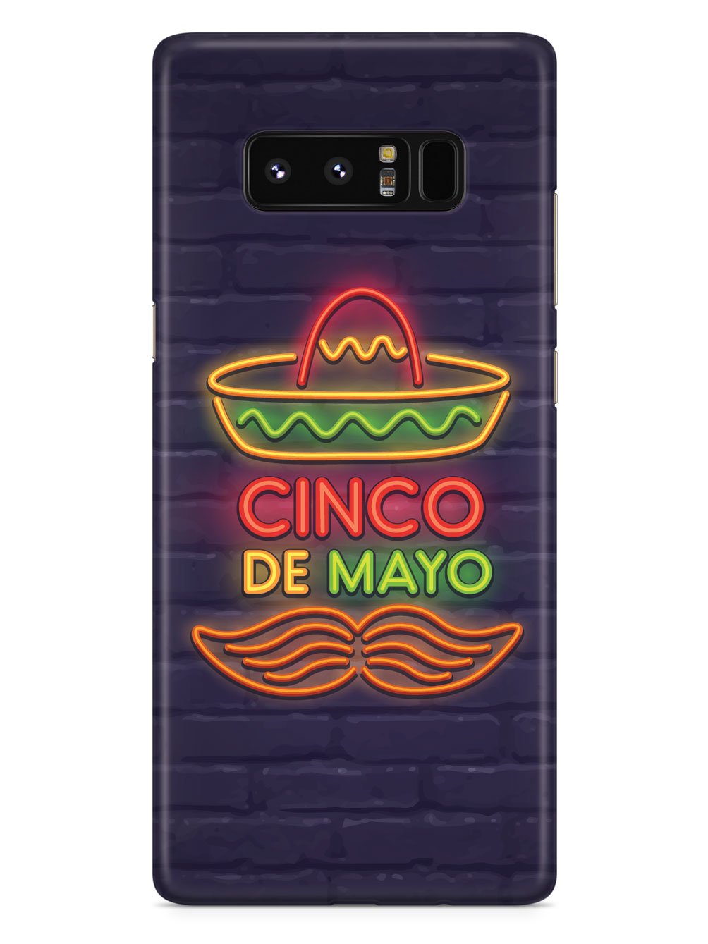 Neon Cinco de Mayo - Black Case