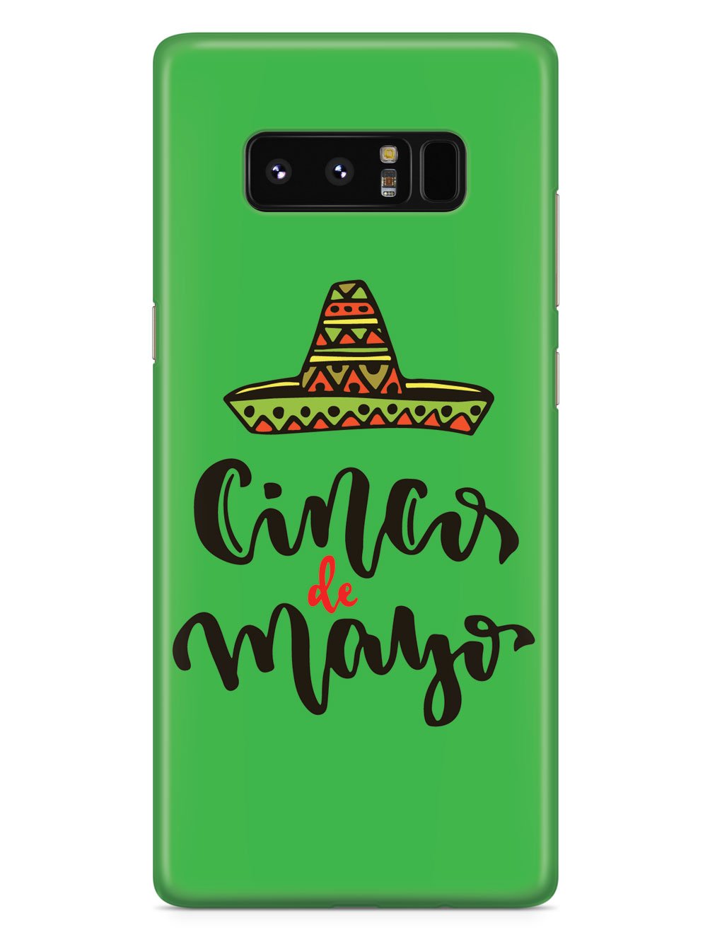 Cinco de Mayo - Green - Black Case