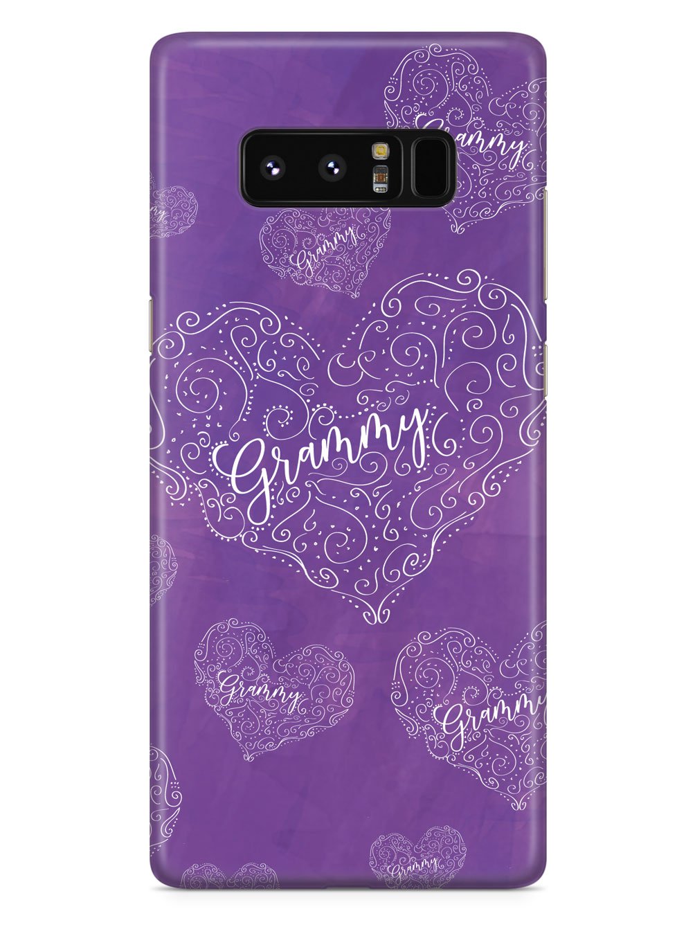 Grammy Doodle Heart - Purple Case