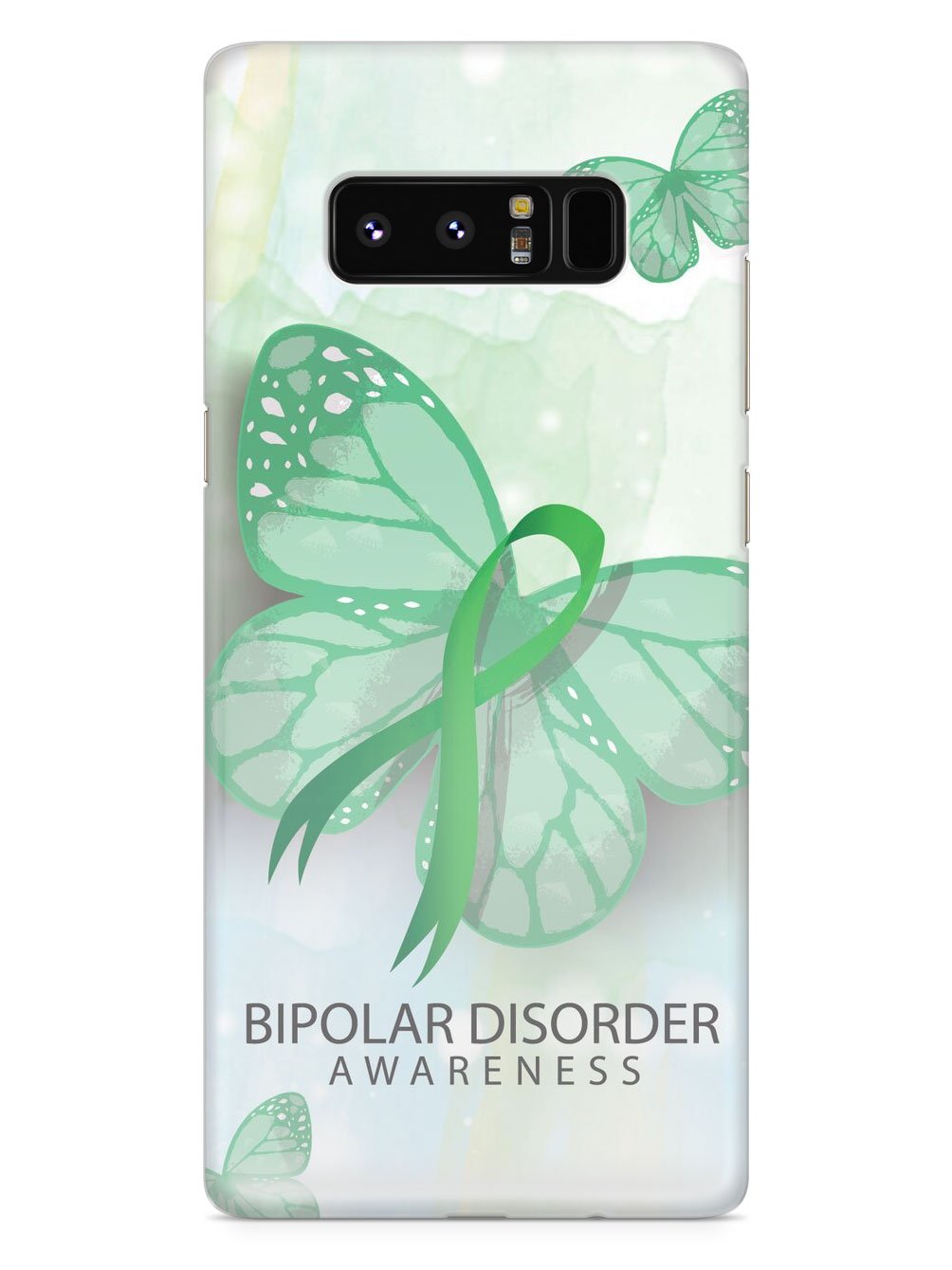 Bipolar Disorder Awareness Butterfly - White Case