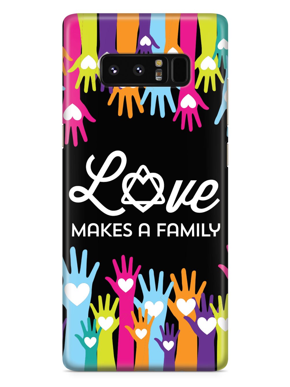 Love Makes A Family - Adoption - Black Case