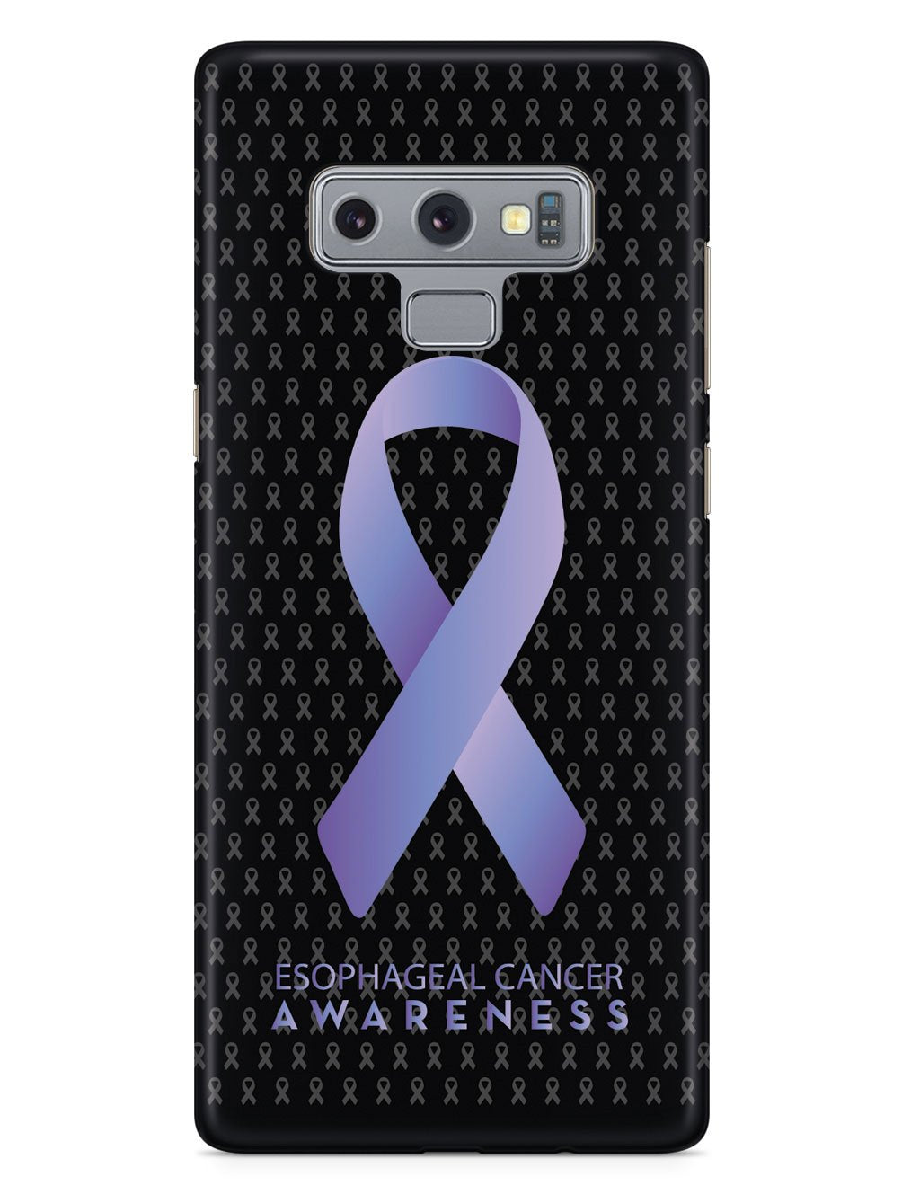 Esophageal Cancer - Awareness Ribbon - Black Case