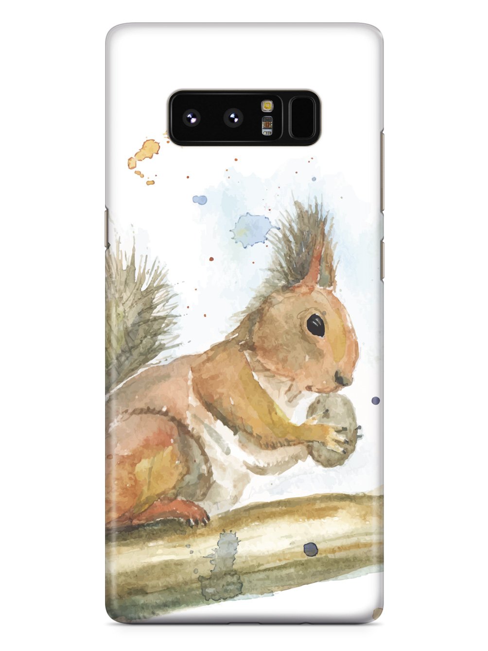 Watercolor Squirrel Case