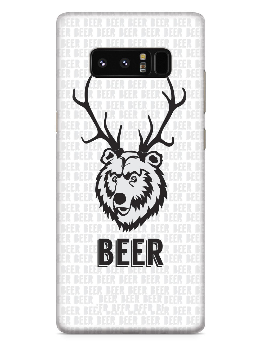 Bear + Deer = Beer Humor Funny Case