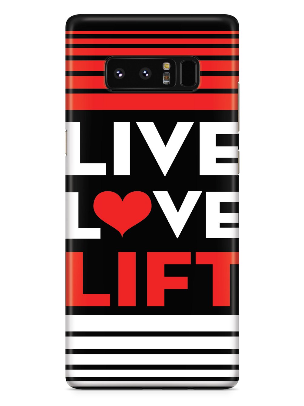 Live, Love, Lift Working Out Gym Case