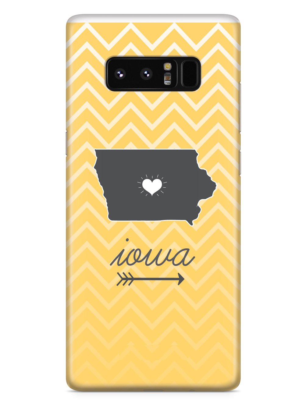 Iowa with Chevron Pattern Case