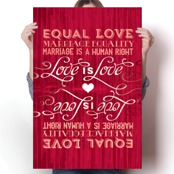 Marriage Equality LGBT Awareness Poster