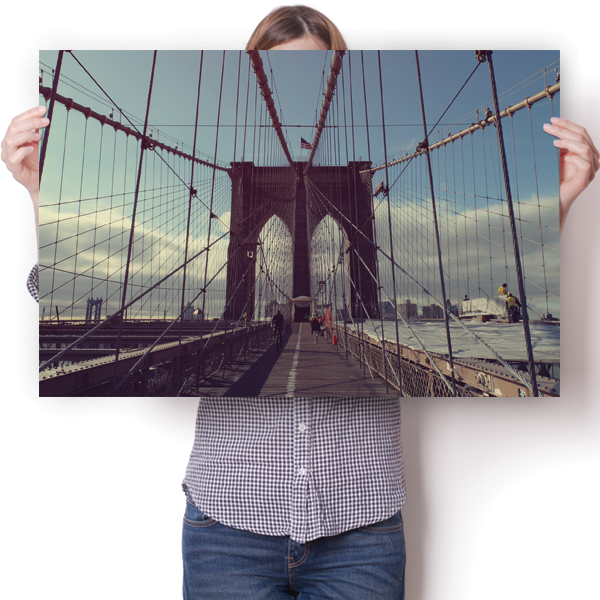 Brooklyn Bridge New York City Poster