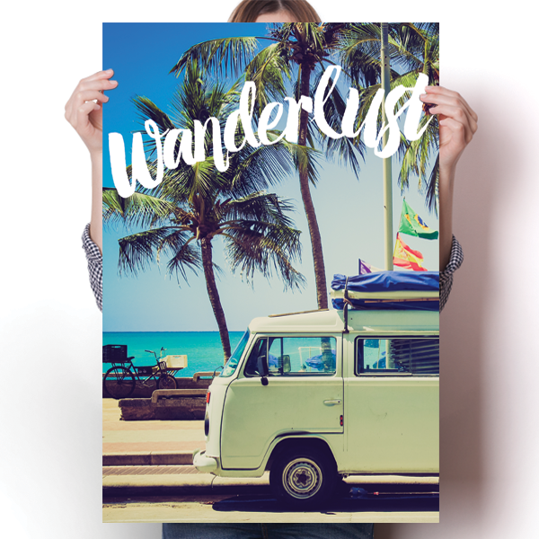Wanderlust Travel Poster