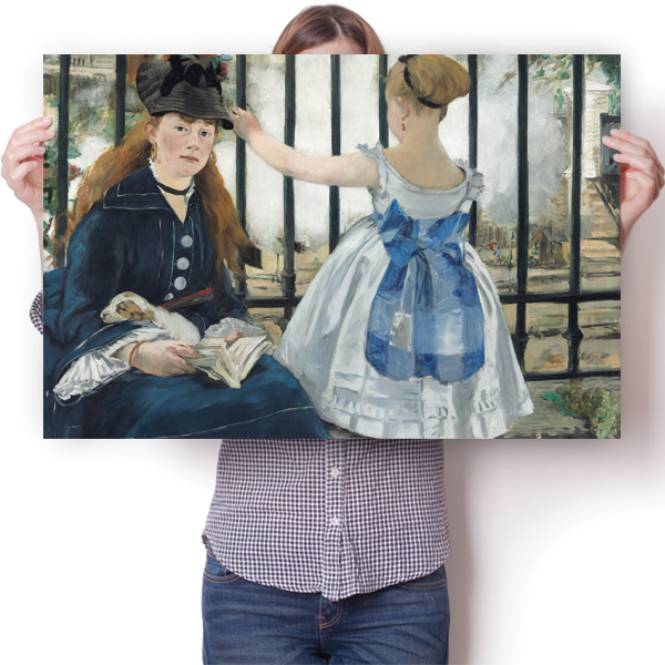 Edouard Manet - The Railway Poster