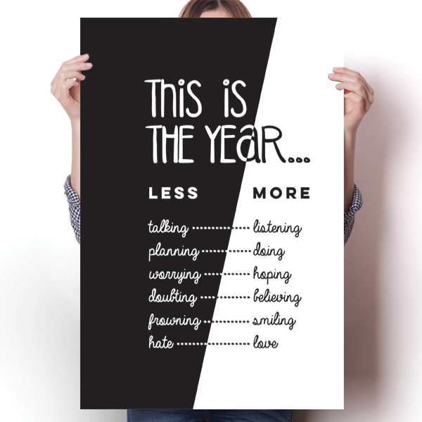 This is the Year Poster