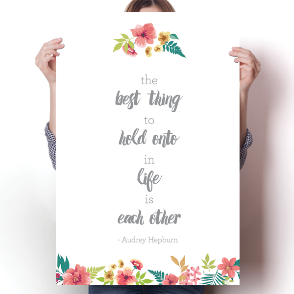 The Best Thing in Life Poster