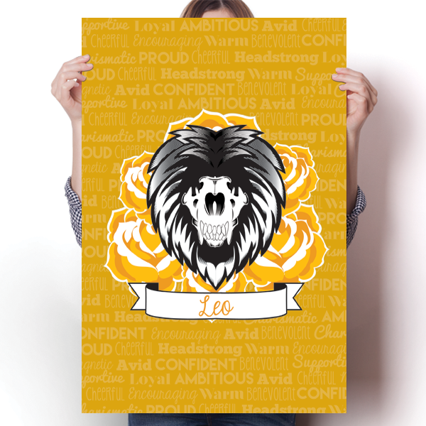 Zodiac Sign - Leo Poster