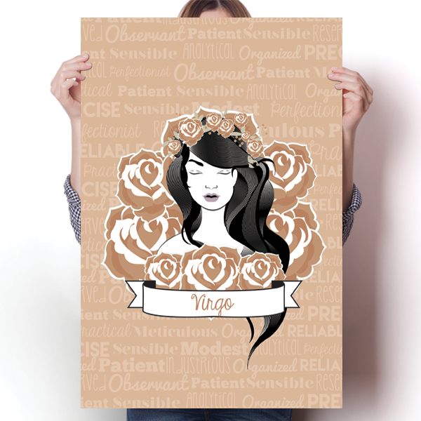 Zodiac Sign - Virgo Poster