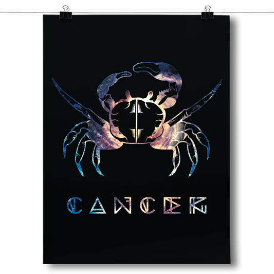Cosmic Zodiac - Cancer Poster