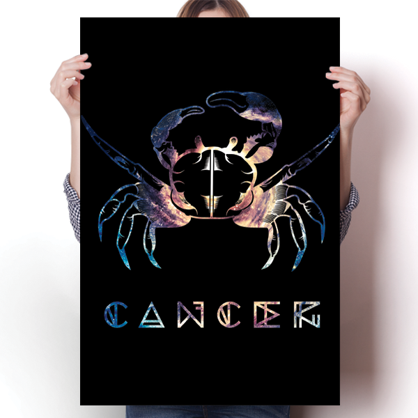 Cosmic Zodiac - Cancer Poster