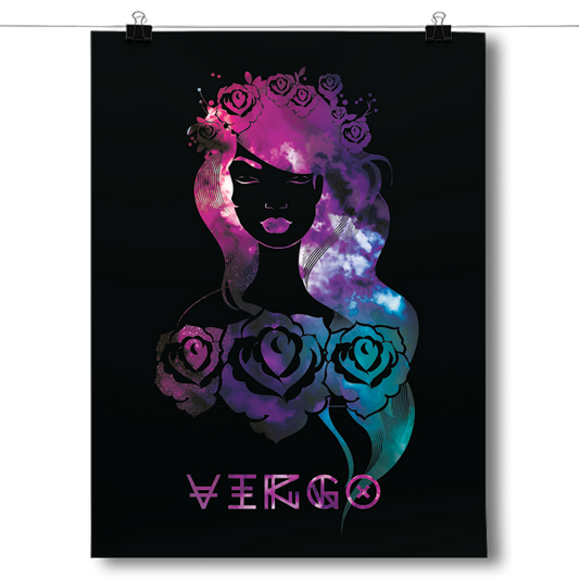 Cosmic Zodiac - Virgo Poster