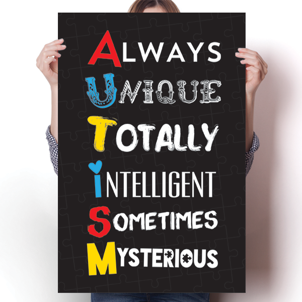 A.U.T.I.S.M. - Autism Awareness Poster