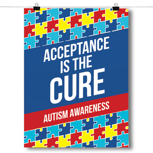 Acceptance is the Cure Poster
