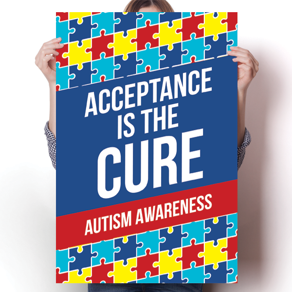Acceptance is the Cure Poster