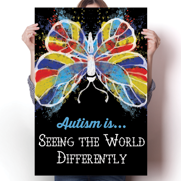 Autism is Seeing the World Differently Poster