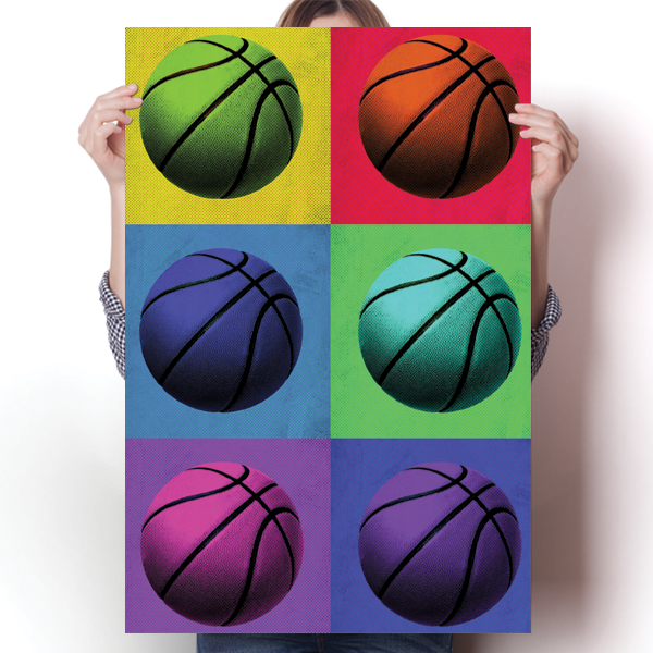 Pop Art - Basketball Poster