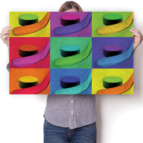 Pop Art - Hockey Poster