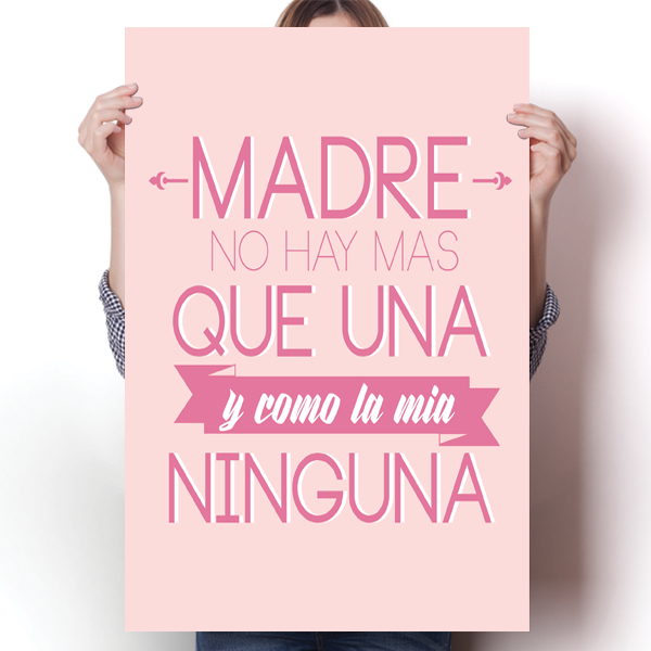 Madre Como La Mia Poster