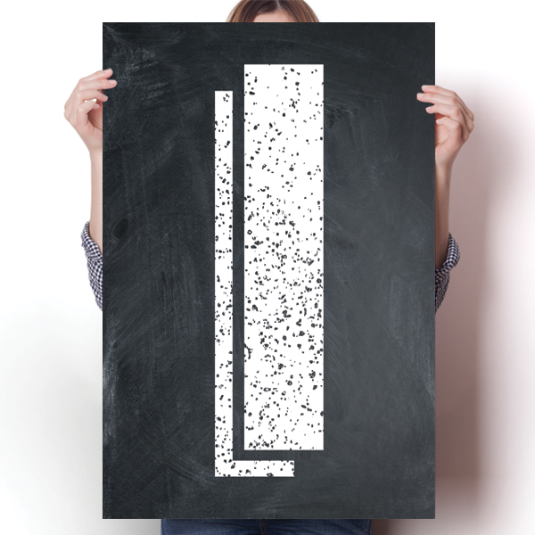 Alphabet Letters - I Poster