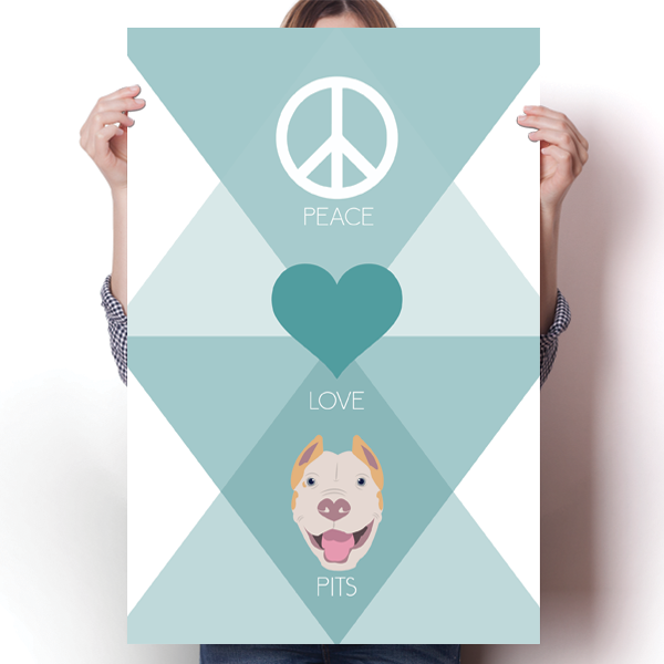 Peace, Love & Pits Poster