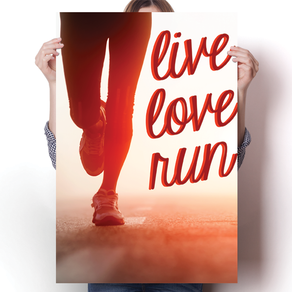 Live Love Run Poster