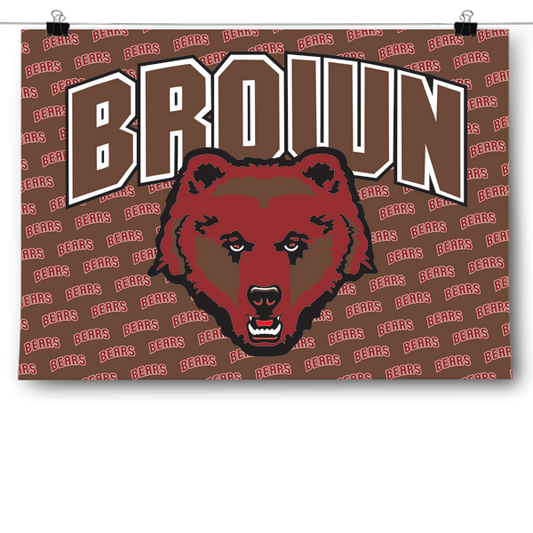 Brown University Bears - NCAA Poster