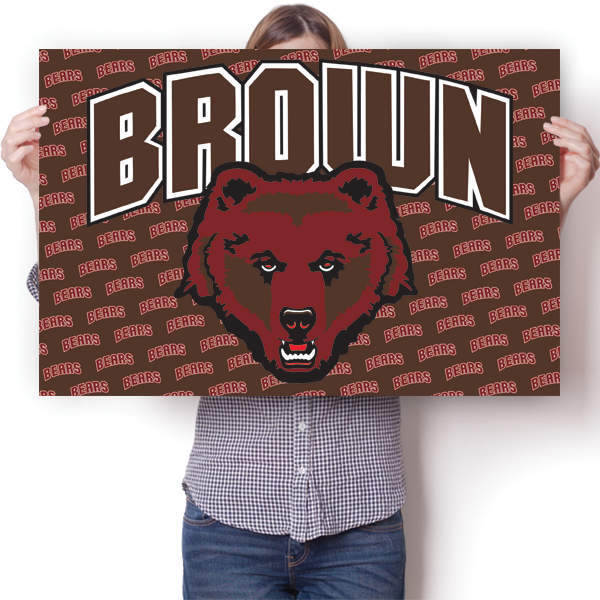 Brown University Bears - NCAA Poster
