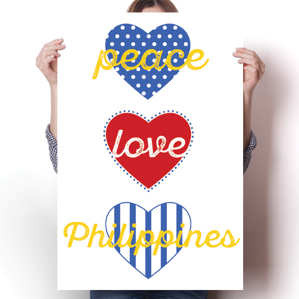 Peace, Love, Philippines Poster