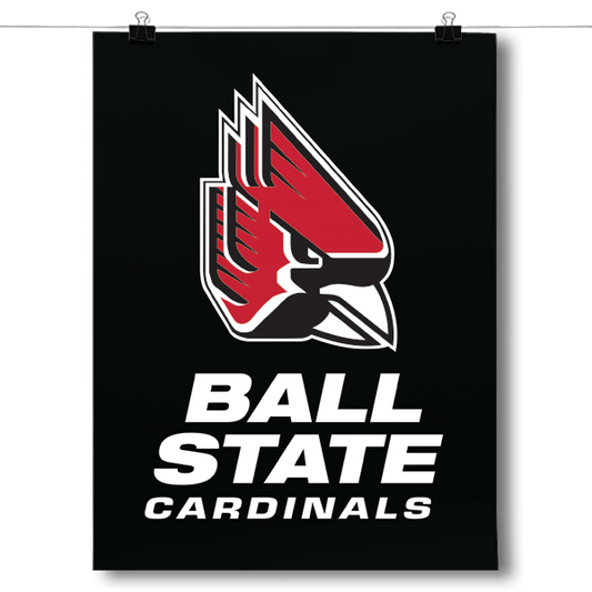Ball State University Cardinals - NCAA Poster