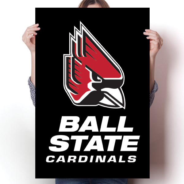 Ball State University Cardinals - NCAA Poster