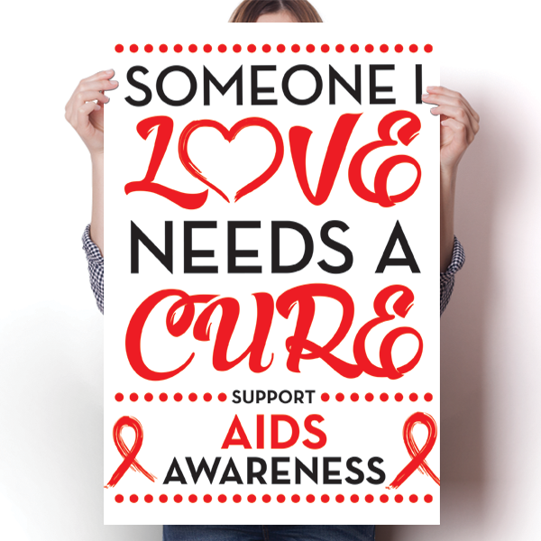 AIDS - Someone I Love Poster