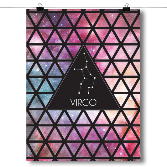 Zodiac Constellation - Virgo Poster