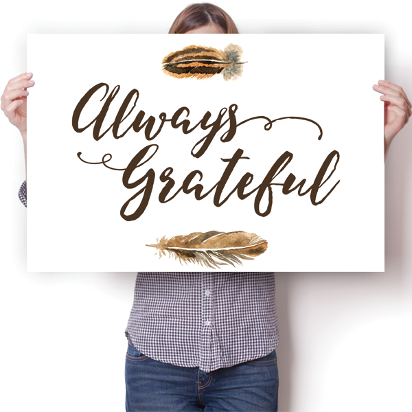 Always Grateful Poster